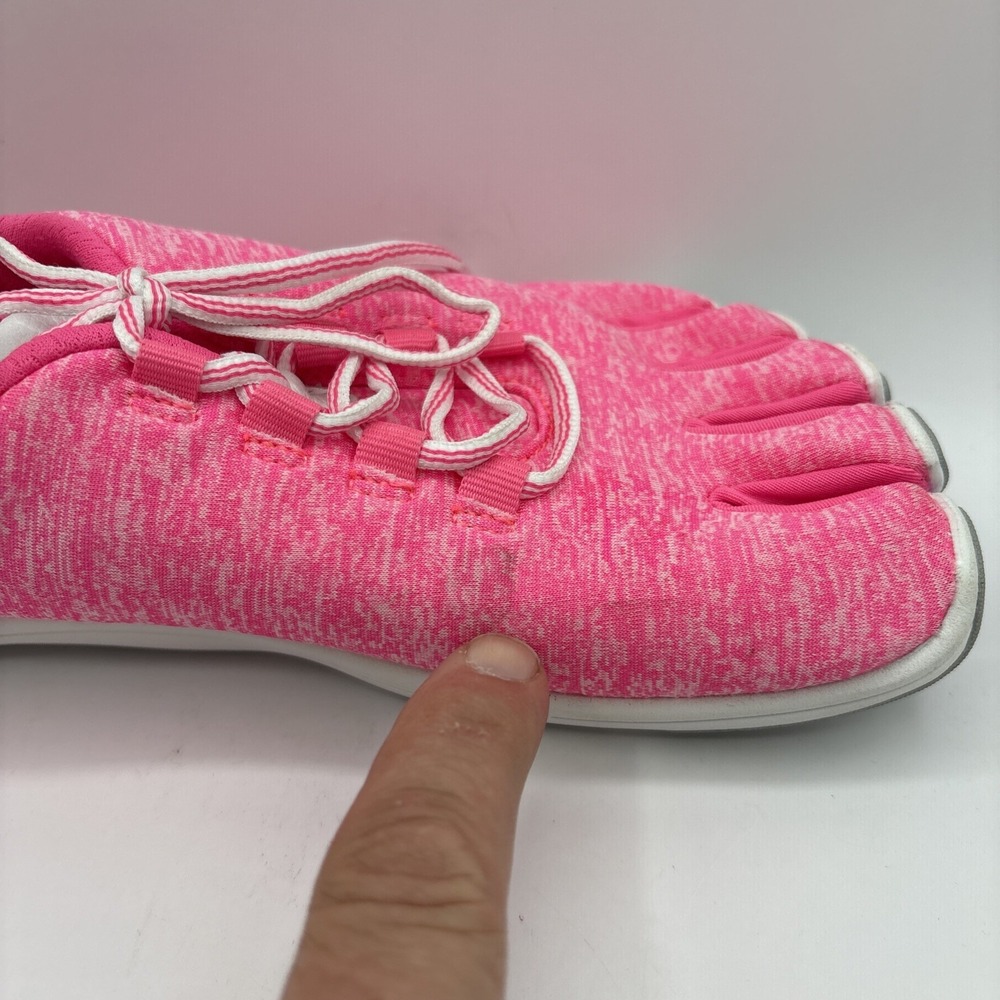 Peluva Strand Women's Barefoot Five-Toe Lightweight Sport Sneakers Size 9 (PINK) - Picture 6 of 9